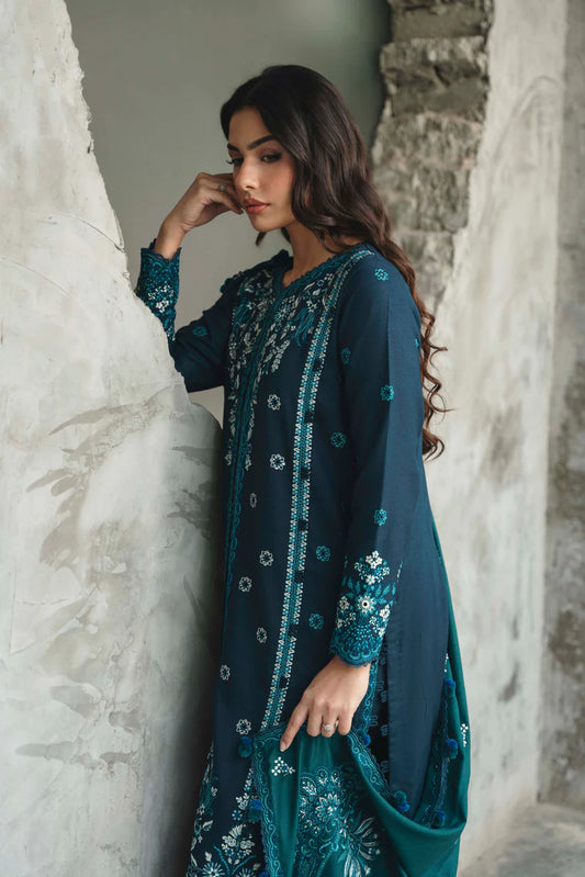 EMBROIDERED KARANDI SHAWL